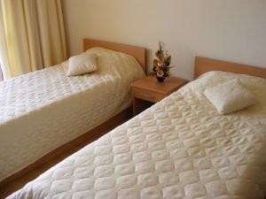 Twin single beds